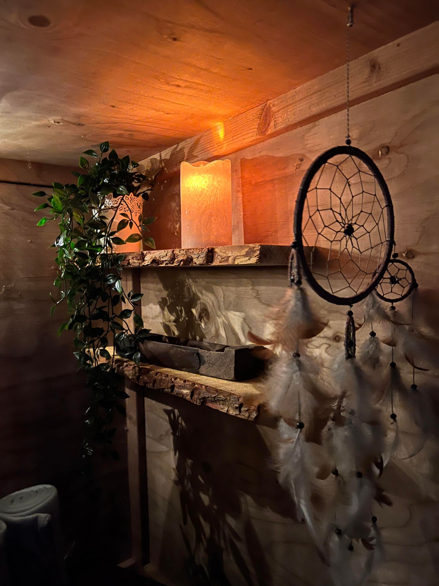 Heart of nature glamping lille shelter udsmykning