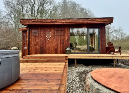 Skovperlen glampinghytte