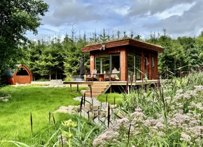 Skovperlen glampinghytte